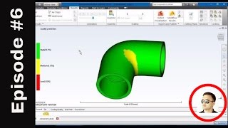 mold flow adviser tutorial [upl. by Ridglee]