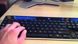 Logitech K750 Wireless Solar Keyboard Review [upl. by Eelik818]