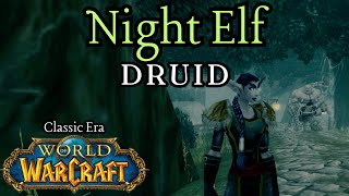 World of Warcraft Classic Era  Night Elf Druid Immersive Playthrough  A Fun Guy  23 [upl. by Ecirtnahc]