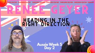 Renee Geyer  Heading in the Right Direction Double track Bonus Reaction [upl. by Isied]