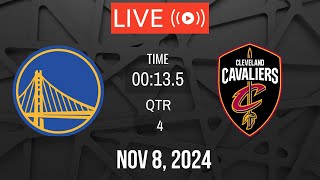 NBA LIVE Golden State Warriors vs Cleveland Cavaliers November 8 2024 Warriors vs Cavaliers 2K25 [upl. by Orion]