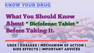 Diclofenac Voltaren  Uses Mechanism Of Action Pharmacology Adverse Effects amp Contraindications [upl. by Ettelocin]