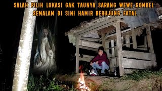 HOROR GUBUG ANGKER DI TENGAH HUTAN JADI SARANG WEWE GOMBEL  SEMALAM DI TEROR HAMPIR FATAL [upl. by Kenwee]