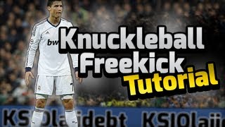 FIFA 14  Knuckle Ball Free Kick Tutorial [upl. by Oidualc686]