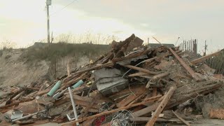 Neighbors saddened after another Rodanthe home collapses into the ocean [upl. by Enela53]