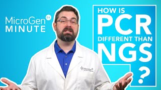 PCR amp NGS  Whats the Difference  MicroGenDX Minute Ep1 [upl. by Lledor]