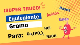 ▶ Equivalente Gramo EXPLICACIÓN DEFINITIVA en 3 min [upl. by Carilla546]