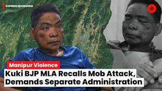 Manipur News Mob Attack Survivor BJP MLA Vungzagin Valte Interview  Manipur Case [upl. by Royall644]