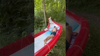 Putting a Waterslide in my Parents House ​⁠insta360 [upl. by Nodnar]