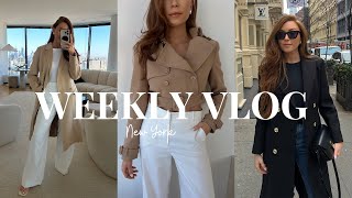 Weekly Vlog  Spring Haul amp Outfit Ideas 2024  Erika Fox [upl. by Yarrum475]