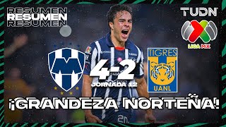 HIGHLIGHTS  Monterrey 42 Tigres  Liga Mx AP2024  J12  TUDN [upl. by Volney890]