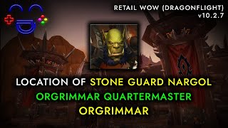 Orgrimmar Reputation Quartermaster [upl. by Auoy542]