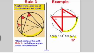 Circle Theorems  GCSE Maths Higher [upl. by Nnaeed931]