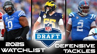 DOMINANT Defensive Tackles to Watch for the 2025 NFL Draft [upl. by Radnaskela518]