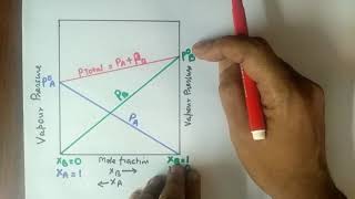 Raoults Law Ideal Solution Solutions of volatile liquids Vapour Pressure amp Mole Fraction Solutio [upl. by Anirac]