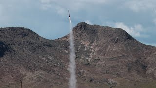 New High Power Rocket Altitude Record  Vanish 38 with a CTI I216 [upl. by Eppilihp]