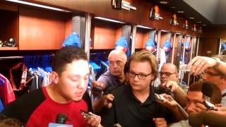 Mets Wilmer Flores on his non trade [upl. by Agate]