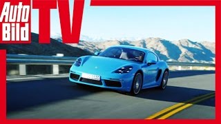 Porsche 718 Cayman 2016  Neue Nummer für den Cayman [upl. by Aisetra]