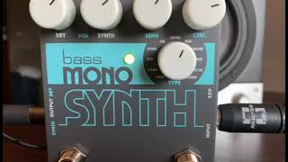 Ehx Electro Harmonix bass mono synth [upl. by Tybi]