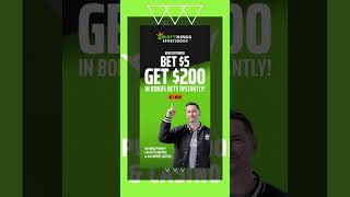 Bet 5 get 200 INSTANTLY on DRAFTKINGS [upl. by Anrehs]