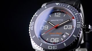 A look at the Magrette Moana Pacific Professional Automatic Divers Watch [upl. by Thay]