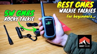 HandsOn with the Rockie Talkie 5W GMRS Radio A MustHave for New GMRS Users [upl. by Ailsun151]