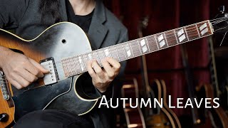 Autumn Leaves solo jazz guitar Gibson ES175 [upl. by Gader]