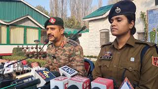 Recovery in Uri Infiltration Press Briefing GOC 19 Div [upl. by Aihsram]