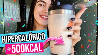 HIPERCALÓRICO caseiro  500kcal em 1 copo ⚡️ [upl. by Mike219]