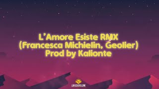 L’Amore Esiste Lyric VideoFrancesca Michielin Geolier prod by Kalionte tiktok [upl. by Eemia]