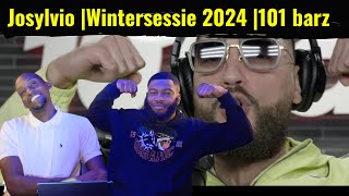 Josylvio Wintersessie reaction  101 Barz [upl. by Ocinom]