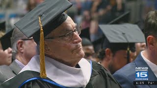 Bob Heiny receives honorary degree [upl. by Oel738]