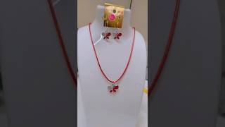 New Nylon 🧶Rope Necklace Set neckpeicefashionjewelrytrendingjewellerynecklaceshortshomadevjs [upl. by Adnertal]