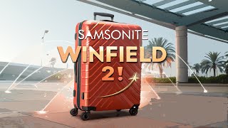 Samsonite Winfield 2 The Best Checked Hardside Luggage For Travellers [upl. by Ardnued335]