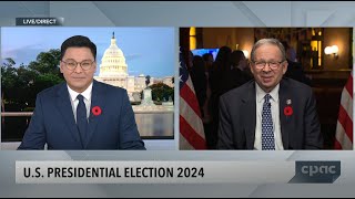 Michael Serapio previews US election results – November 5 2024 [upl. by Elyk]