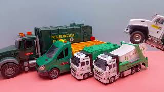 Box Full Of Cars Model Janguar Nisan MaseratiGarbage trucks supercars police cars [upl. by Ardel799]