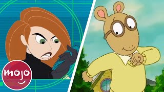 Top 10 Kids Show Theme Songs That Didnt Have to Go THAT Hard [upl. by Anilek]