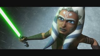 Star Wars The Clone Wars  Ahsoka Tano escapes from prison 1080p [upl. by Anisor468]