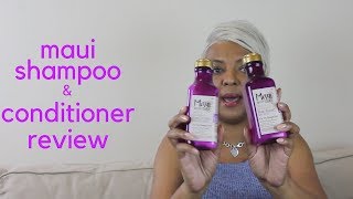 MAUI SHAMPOO amp CONDITIONER REVIEW [upl. by Eneiluj]