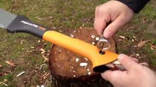 Fiskars X3 astuce sur manche [upl. by Conard418]