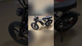 H9 20inch 1000w Electric Bike 750w Fat Tire Bicycle Beach Cruise Ebike All Terrain Offroad Ebike [upl. by Deyas]