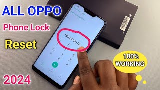 Finally February 2024 All Oppo Reset Password How to fix forgot lockscreen Password Any Oppo Phone [upl. by Yrmac]