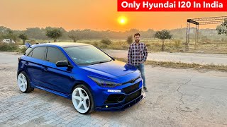 Only Hyundai I20 In India  20 Inches Alloy Wheels  Audio Setup  Headlights  Bodykit  Interior [upl. by Benjamen]