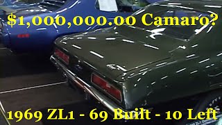 1969 Camaro ZL1 COPO 9650 All Aluminum 427  1 of 69 Built  10 Survivors  100000000 Dollars [upl. by Paulette811]