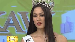 Bb Pilipinas Ara Arida shows ariba walk [upl. by Alyhc]