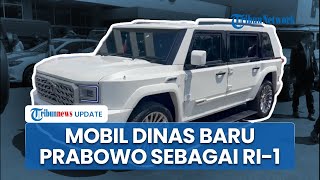 Penampakan Mobil Baru Prabowo Setelah Resmi Jadi Presiden RI Buatan PT Pindad Beda dari Jokowi [upl. by Saerdna]