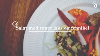 Opskrifterdk  Salat med røget laks og fennikel [upl. by Adolphe691]