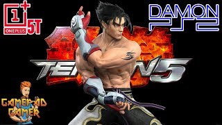 Tekken 5  Damon PS2 Pro Emulator  OnePlus 5T Android Gameplay Test [upl. by Erdnaed]