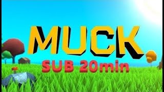 19m 13s 567ms  Muck Speedrun  12X Full Game Random Seed [upl. by Ahsino256]