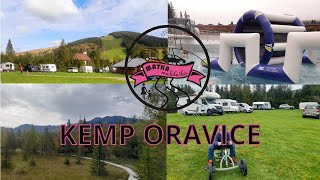 Deszczowy weekend w przyczepie kempingowej  kemp Oravice [upl. by Ethban]